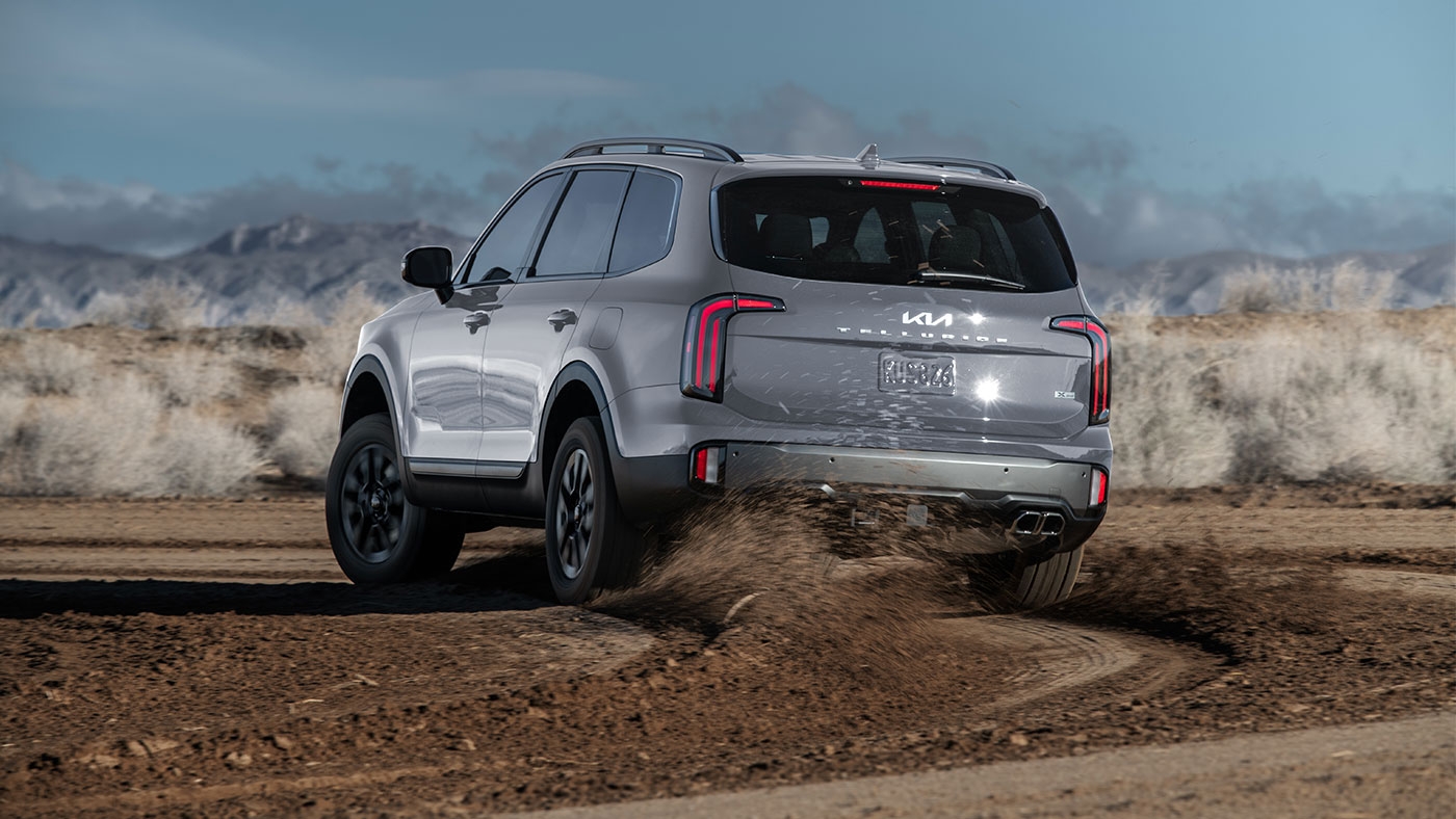 Puissance du Kia Telluride 2025 en action.