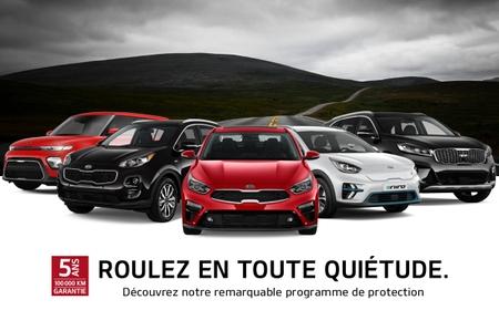 Garantie Kia – Roulez en toute quiétude