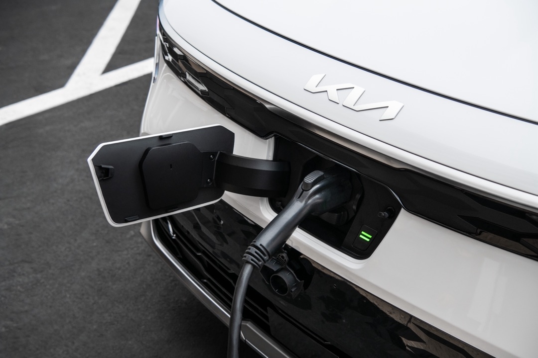 Chargement de la batterie du Kia Niro EV 2025.