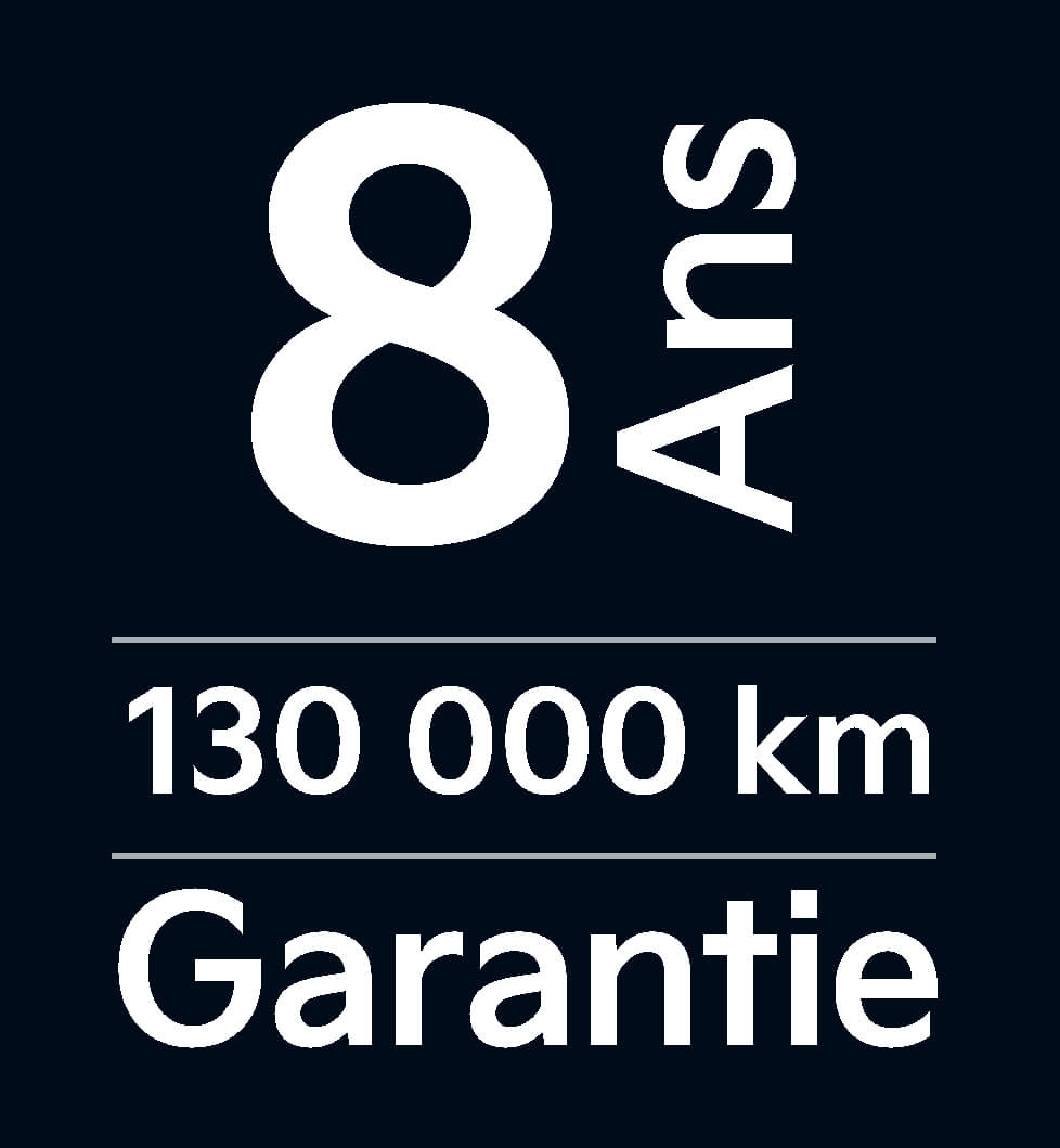 Garantie 8 ans 130000km Kia