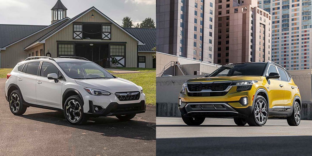 Kia Seltos 2022 vs Subaru Crosstrek 2021 : Lequel choisir?