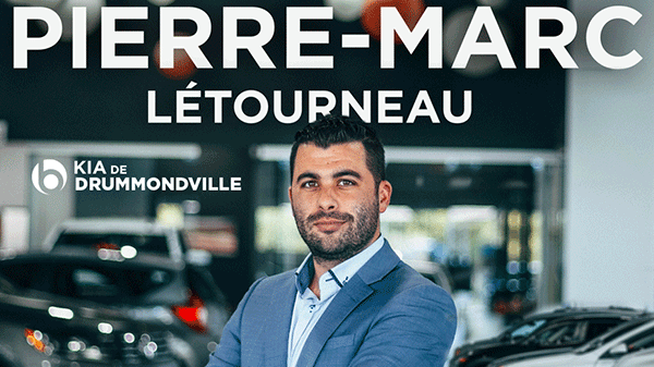 Pierre-Marc Létourneau, directeur général de Kia Drummondville